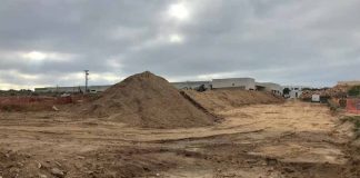 Las obras de acceso a la escuela de Sant Ferran estarán finalizadas antes del inicio del próximo curso escolar