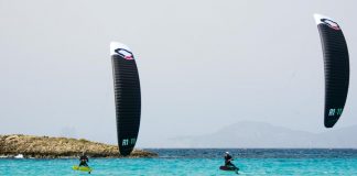 El Consell amplía el permiso para la práctica de kite surf en las playas hasta el 15 de mayo