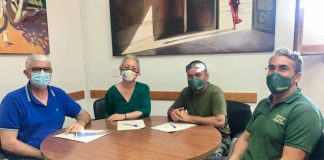 Firma de la acción concertada con la Cooperativa del Camp