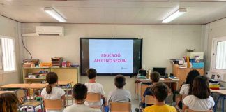 Inicio del taller de educación afectivo sexual en los colegios de la isla