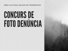La OCB Formentera organiza el I Concurso de Foto Denuncia