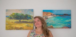 Cynthia Díaz vuelve a sorprender con su obra más reciente en el Centro Gabrielet