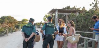 Se pone en marcha el dispositivo de control en el Parque Natural de ses Salines