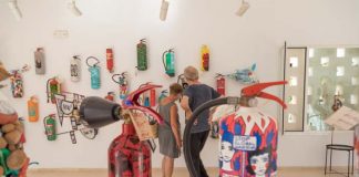 Arte colectivo para apagar el calentamiento del planeta