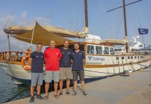 Consell e IBEAM inician el estudio de un barco romano del siglo IV dC hundido en aguas de Formentera