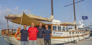 Consell e IBEAM inician el estudio de un barco romano del siglo IV dC hundido en aguas de Formentera