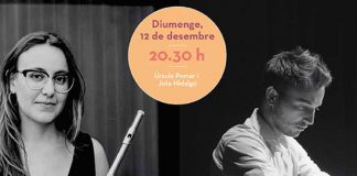 Pomar e Hidalgo unidos en un concierto de flauta y piano