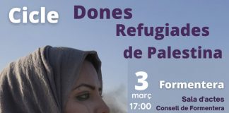 Formentera acoge una conferencia sobre las mujeres refugiadas de Palestina