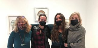 Los cuatro elementos como línea creativa Profesora y alumnas del Curso de Cerámica / foto CIF
