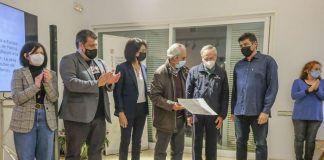 Primera entrega de certificados de víctimas del franquismo celebrado en Formentera Entrega de certificados a las víctimas del franquismo
