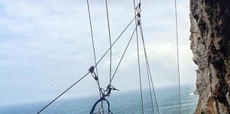 Concluye con éxito el simulacro de rescate en la Mola Simulacro Cova des Fum