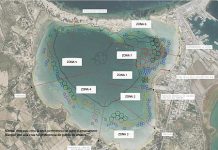 Cambio de ubicación de embarcaciones en s’Estany des Peix Mapa zonas Estany des Peix