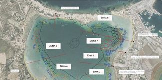 Cambio de ubicación de embarcaciones en s’Estany des Peix Mapa zonas Estany des Peix