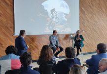Formentera presenta sus actividades de pre y post temporada turística en Valencia, Barcelona y Madrid Alejandra Ferrer y Carlos Bernús durante la promoción de Formentera llevada a cabo esta semana
