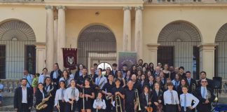 La Banda de Música de Formentera se estrenó fuera de las Pitiusas Banda de música de Formentera en Muro (Mallorca)