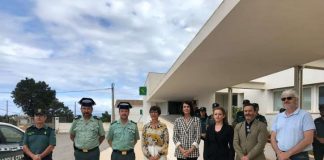 Visita de la directora general de la Guardia Civil a Formentera