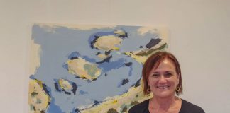 Los colores del Mediterráneo en la exposición de Diana Bustamante