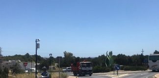 Instaladas otras dos cámaras para controlar que los vehículos tengan el permiso para circular de formentera.eco Foto nova càmera formentera.eco