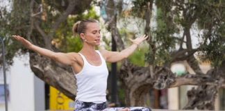 Formentera celebra el Día Internacional del Yoga de la mano de Verónica Blume Verónica Blume en una anterior edición del Formentera Zen