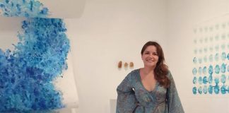 “Absorción”, una investigación artística de Laura Larocca Laura Larocca en la exposición