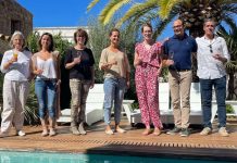 Agentes de viajes y de prensa conocen los encantos de Formentera en temporada baja Agentes de viaje