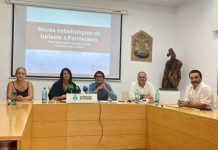 Formentera tendrá datos estadísticos actualizados sobre el turismo que nos visita Momento de la rueda de prensa celebrada hoy en Formentera