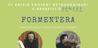 Alfredo Oyágüez y Byron Wallis en Formentera para la III Edición del Concierto Extraordinario a beneficio de APNEEF