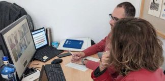 Formentera pide una mejor cobertura telefónica y de Internet a las operadoras Foto de la reunión mantenida para la mejora del servicio