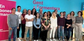 Sònia Cardona liderará una nueva ejecutiva de Gent per Formentera con un 35% de renovación Nueva ejecutiva de GxF