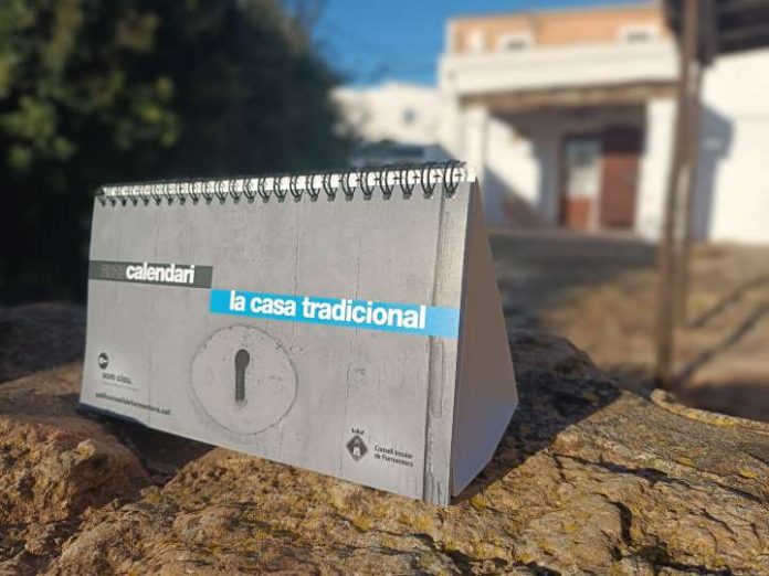 Calendari 2023 casa tradicional Formentera