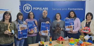 El PP Formentera inicia el lunes su XII campaña benéfica de recogida de juguetes PP campaña juguetes 2022