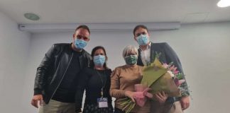 El Área de Salud concede el Premio Codo con Codo a Pepita Gabaldar Pepita Gabaldar ha recibido el premio junto a Carlos Ramón, Codo con codo 2021, Carmen Santos y Gonzalo Espí