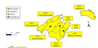 Las reservas hídricas de las Illes Balears se incrementan hasta el 55% Escenario de las Unidades de Demanda diciembre 2022