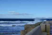 Les navilieres de Formentera… o no La Savina temporal de viento esta mañana