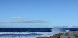 Les navilieres de Formentera… o no La Savina temporal de viento esta mañana