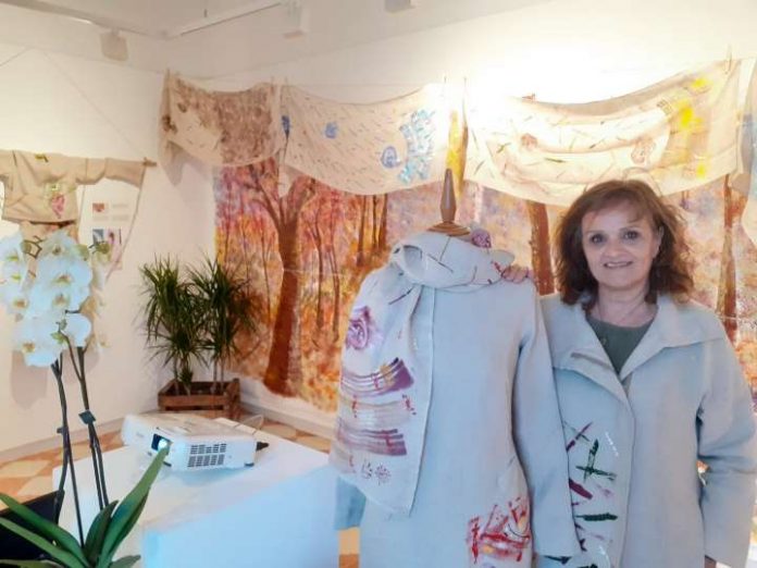 Lola Raya en la inauguración de Naturart