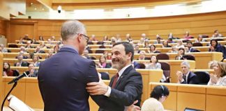 Rafa Ramírez toma posesión de su escaño como senador por Eivissa-Formentera Rafa Ramírez toma posesión en el Senado