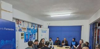 Sa Unió denuncia la lentitud en Urbanismo Reunión celebrada en la sede de Sa Unió