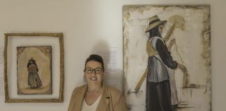 Susana Cardona homenajea a la dona pagesa en su exposición “Terra”