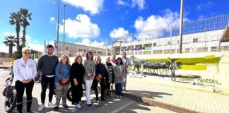 Inauguración de murales de homenaje a las camareras de pisos en Eivissa y a las pagesas en Formentera Inauguración mural Dones Pageses
