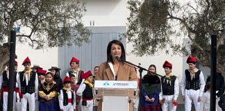 Ana Juan aboga por repensar el futuro de Formentera en su discurso del Día de Baleares La presidenta Ana Juan en el acto del Día de Baleares
