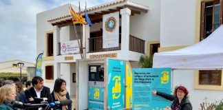 Formentera estrena la prueba piloto del Sistema de Retorno de Envases Presentación prueba piloto SDDR