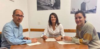 El Consell y la SD Formentera firman el convenio para la coordinación y gestión de la Escuela de Fútbol Base