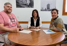 Consell y Club Basket Formentera renuevan el convenio de colaboración para el desarrollo y coordinación de las categorías inferiores del club Firma convenio Club Basquet Formentera