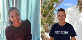 Podemos Formentera ha presentado a los número 2 y 3 de la lista de la formación al Consell Pamela Taveras y Diego Gómez
