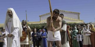 Formentera recupera la representación del Vía Crucis en Sant Francesc