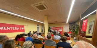 El PSOE se compromete a hacer realidad la unidad básica de Salud en la Mola Acto electoral PSOE en la Casa del Poble de la Mola