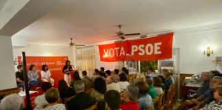 El PSOE propone reacondicionar, embellecer y ampliar el polígono industrial Acto electoral del PSOE en Sant Francesc