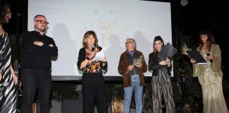 «La comunión de mi prima Andrea» gana el premio del jurado del Formentera Film Festival 2023 Mónica Timperi, directora del Formentera Film, en el acto de clausura de la edición 2023