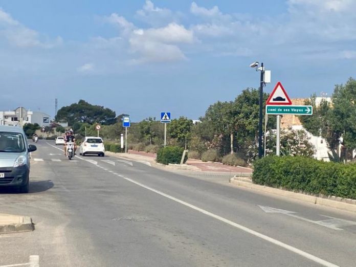 Cámara Formentera.eco en carrer Universitat